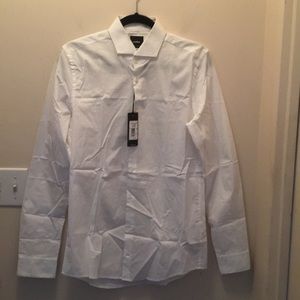 Strolls on Adrian Mens white shirt